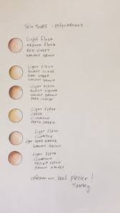 35 Prototypal Prismacolor Chart Skin Tones