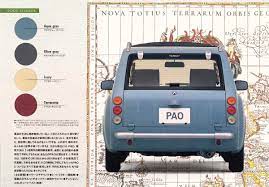 1989 nissan pao pk10 catalog 02 jpg 1200 836 自動車 日産 ノスタルジック カー