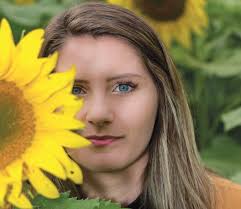 Seen: Fish sunflower field