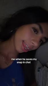 Me Cause He Saves All Snaps in Chat