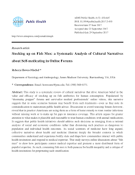 Write an engaging medical scribe cover letter with indeed's library of free cover letter samples and templates. Pdf Stocking Up On Fish Mox A Systematic Analysis Of Cultural Narratives About Self Medicating In Online Forums