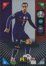 Didier deschamps s'attend «à du répondant» de la part de la hongrie pour le deuxième match des bleus. 252 Antoine Griezmann France Fans Favourite Euro 2021 Kickoff Football Cards Direct