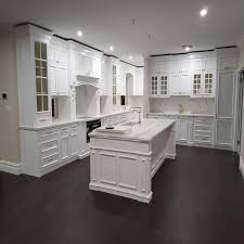 Most kitchen designs tend to continue the 'contemporary' look that home owners chose for their living and dining areas. Private Custom Modern Glass Door Marble Top Solid Wood Kitchen Cabinet White Drawer For Home Kitchen Cabinets Aliexpress