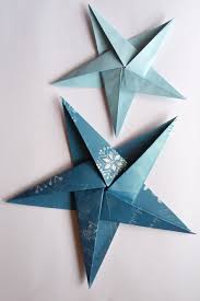 How To Make Folded Paper Christmas Decorations Birch And Button Christmas Paper Crafts Paper Christmas Decorations Paper Christmas Ornaments