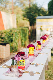 Take these rustic fall wedding ideas on a budget and pull off the ultimate backyard barnhouse country wedding without breaking the bank! Epic And Eclectic Diy Backyard Wedding In Texas Junebug Weddings