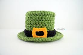 St Patrick S Day Baby Crochet Top Hat Free Pattern From B Hooked Crochet Hats Crochet Crochet Hat Pattern