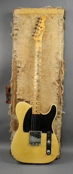 Usa 1953 Vintage Fender Telecaster Esquire Blackguard Guitar Original Ohsc Vintageguitars Fender Telecaster Guitar Fender Guitars