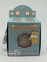 Cute Cupcake Oven Fun Fold Cards Gift Card Holder Paper Craft Projects