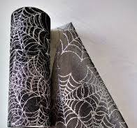 Glitter Spider Web Tulle Fabric: Halloween Tutu Colour ...