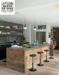 rustic industrial style kitchen