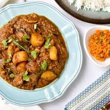 South Indian Goat Potato Curry South Indian Goat Potato Curry Kerala Style Mutton Potato Curry Aloo Mutton Curry Meaty Reci Curry Curry Recipes Potato Curry