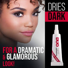 Amazon.com: DUO Strip Eyelash Adhesive for Strip Lashes, Dark Tone, 0.25  oz, 1-Pack : Beauty & Personal Care