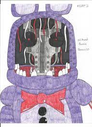 Withered Bonnie Fnaf Drawings Fnaf Coloring Pages Fnaf Art