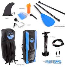 Free flow paddle board review. All In One Serenelife Inflatable Paddleboard With Leash