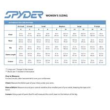13 Accurate Spyder Size Chart