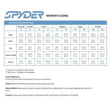 13 Accurate Spyder Size Chart