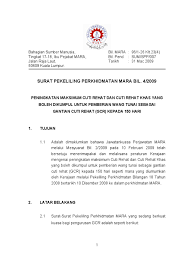 The adobe flash plugin is needed to view this content. Sppm04 09 Peningkatan Maksimum Cuti Rehat Dan Cuti Rehat Khas Yang