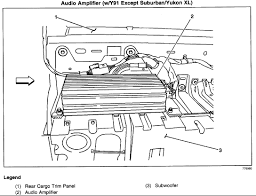 Chevy avalanche 2002, aftermarket radio wiring harness by scosche®, with oem plug. Where Is The Factory Radio Amplifier On A 2002 Chevy Avalanche