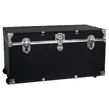 Handles on either side allow for easy moving. Lockable Storage Trunk Target