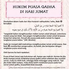 Maybe you would like to learn more about one of these? Hukum Puasa Qadha Di Hari Jumat Nasihat Sahabat