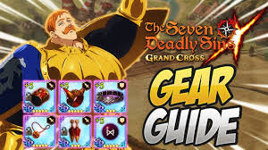Panduan Gear The Seven Deadly Sins Grand Cross Jonooit