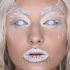 What are opaque contact lenses? White Contact Lenses Halloween Zombie Lens Colored Contacts Us