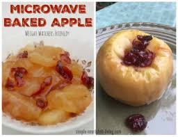Obviously, desserts for diabetics don't impact the blood sugar level as much as regular i was wondering if you had a low carb sugar free key lime pie recipe that is easy to make and no bake? Ww Microwave Baked Apple Dessert Recipe Simple Nourished Living