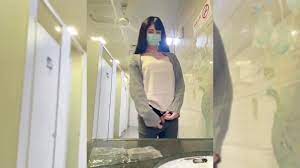HD Superhorny Transgirl Tumii Wearing Yoga Panties Pee in Dudes's Throne  Room and Masturbate Her Wet Girlcock Video