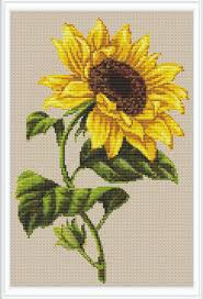 Sunflower Modern Cross Stitch Pattern Pdf Instant Download Etsy In 2021 Cross Stitch Sunflower Modern Cross Stitch Patterns Cross Stitch Flowers