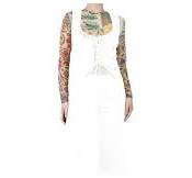 Sandro Cream embellished crochet-knit vest - size UK 6 Viscose ref.1405330