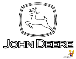 It also has the words john deere stitched on it. Daring John Deere Coloring Free John Deere Tractor Coloring