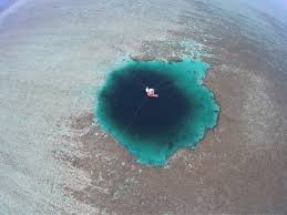 earth's deepest 'blue hole' holds a