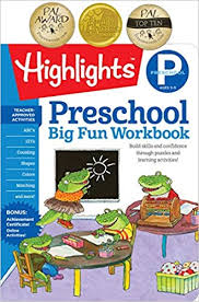 Print, learn and have fun. Amazon Com The Big Fun Preschool Activity Book Build Skills And Confidence Through Puzzles And Early Learning Activities Highlights Big Fun Activity Workbooks 9781629797625 Highlights Books
