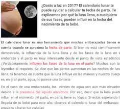 La Influencia De La Luna En El Parto Club De Bebes Julio 2017 Babycenter