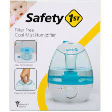 Safety 1st Filter Free Cool Mist Humidifier Blue Walmart Com