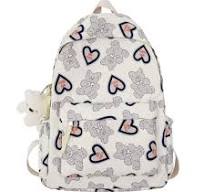 Mochila escolar grande capacidad duradera de viaje y estudio para  adolescentes y niños con diseño de oso de peluche