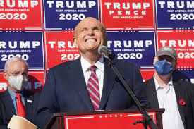 New york >> an appeals court suspended rudy giuliani from practicing law in new york because he made false statements while trying to get courts to overturn donald trump's loss in the. Rudy Giuliani Has Law Licence Suspended For Helping Trump Pursue False Claims Of Election Fraud The Independent