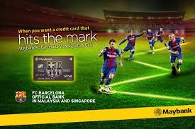 The fc barcelona protective mask is exclusively delivered from spain and not available in any retail outlet in malaysia. Watch Lionel Messi Live By Signing Up For The Maybank Fc Barcelona Visa Signature Card Goal Com