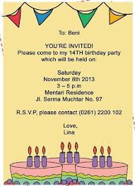 Image Title 14th Birthday Invitations Youre Invited