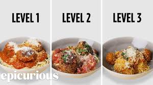 How to dye dry pasta: 4 Levels Of Spaghetti Meatballs Amateur To Food Scientist The Kid Should See This