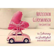 Herzlichen Gluckwunsch Zum Geburtstag Faltkarte Schreibwaren