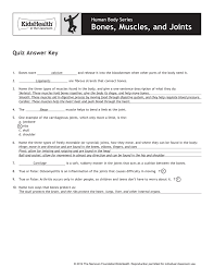 Check spelling or type a new query. Bones Muscles And Joints Quiz Answer Key