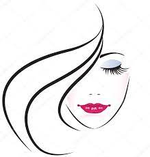 Download Face Of Pretty Woman Silhouette Vector Stock Illustration Woman Fashion Girl Logo Cosmetics Face Woman Silhouette Silhouette Vector Art