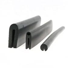 Clip on edge trim 8mm x 14mm. Rubber U Channel Edging Rubber U Channels Vital Parts