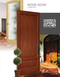 8 about masonite's wood door collection Lemieux Wood Door Collection By Clearymillwork Issuu