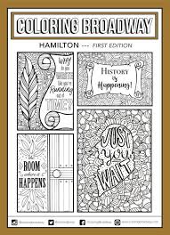 Hamilton Set 1 Broadway Coloring Card Musical Theater Etsy Coloring Pages How To Draw Hands Color Card