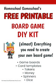 Maybe you would like to learn more about one of these? Free Make Your Own Board Game Kit Gameschool Academy