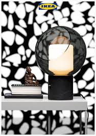 Evedal Table Lamp Marble Grey Globe Grey Globe Ikea Ireland Grey Table Lamps Table Lamp Lamp