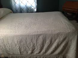 Manage your sears credit card account online, any time, using any device. Vtg Sears Bedspread Hobnail Candlewick Cotton Queen King 100x122 White Fringe 1897714340