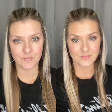 If you watched my live you saw me before...hello dark circles! Here is my  after...goodbye dark circles!